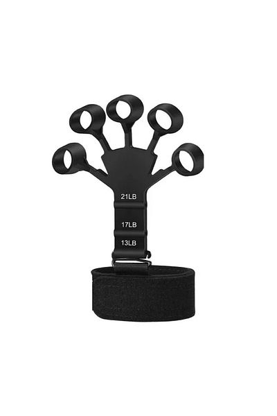 Choice Black 6 Resistance Levels Hand Grip Hand Strength Trainer Rehabilitation Physical Tools Fitness Fing