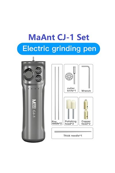 Choice MaAnt CJ-1 Set MaAnt CJ-1 Electric Glue Remover Pen Needles Machine Original Hard Touch Screen Adhen