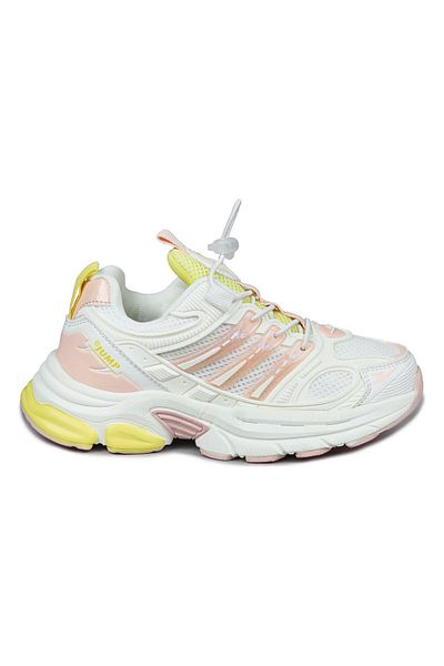 Jump 31130 Pink - Yellow Sneaker Girls' Sports Shoes