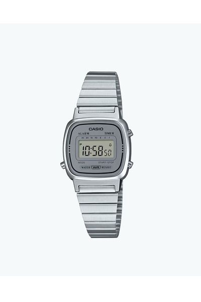 Casio LA670WA-7DF Classic Women's Digital Watch Silver