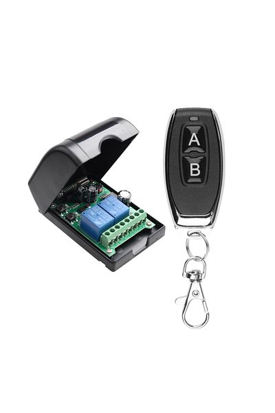 Choice 1 Receiver 1 Remote Dc 12v 24v 36v 48v Wireless Remote Control Switch 2 Ch 433mhz Transmitter With R