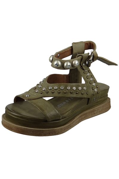 A.S.98 Damen Römer-Style Sandalen Lagos 2.0 A15011-0201-6487 Grau Africa Leder