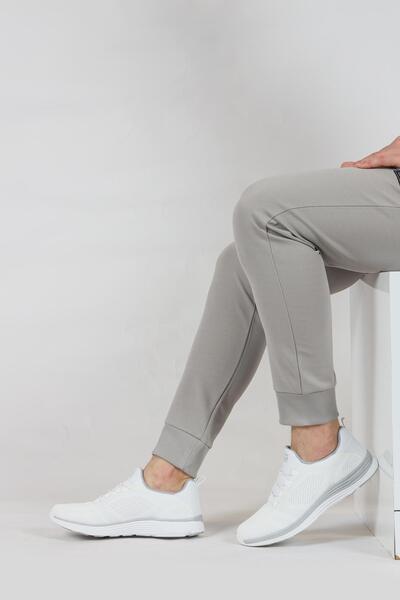 Jump 34635 Білі чоловічі кросівки Повсякденне спортивне взуття