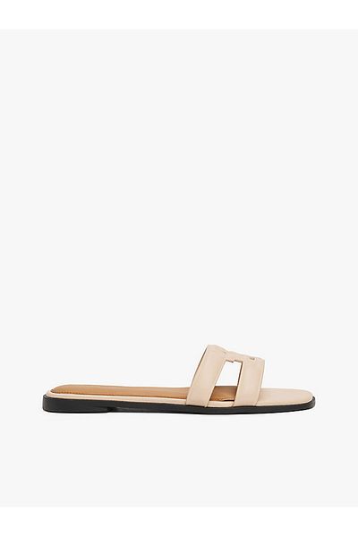 Tommy Hilfiger Th Logo Strap Mule