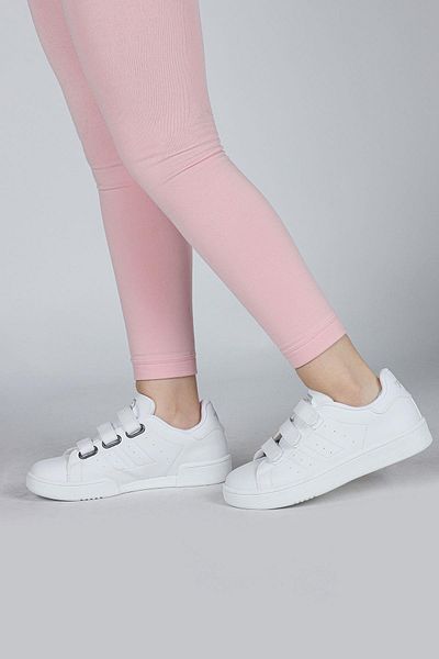 Jump 30110 Pantofi alb cu velcro, unisex, pentru copii, pantofi casual