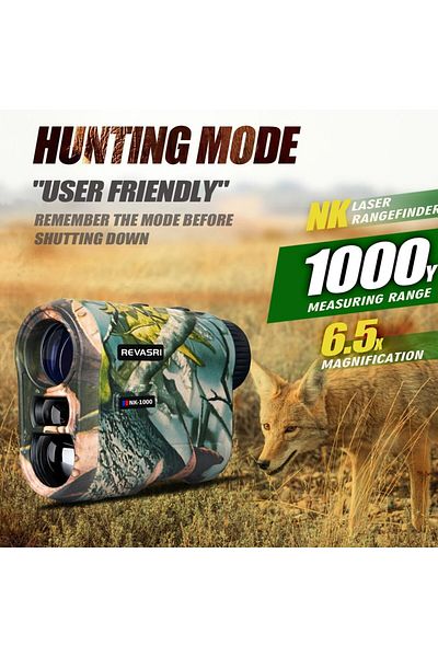 Choice 1000m camo rangefinder REVASRI Hunting Laser Rangefinder 1000 Yards with Rechargeable Battery Huntin