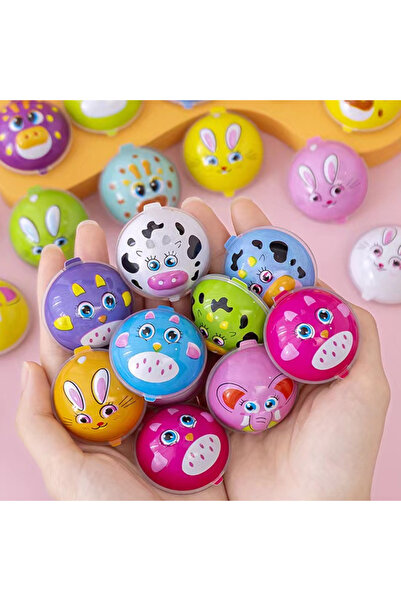 Choice 10 قطع 10 قطع 4 سم لعبة سحب صغيرة على شكل حيوان سيارة لعب هدايا عيد ال...