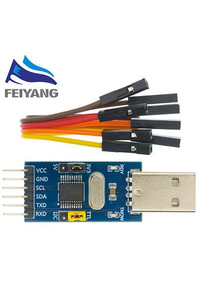Choice Ch341t 2 In 1 Module 3.3v 5v Usb To I2c Iic Uart Usb To Ttl Single-chip Serial Port Downloader