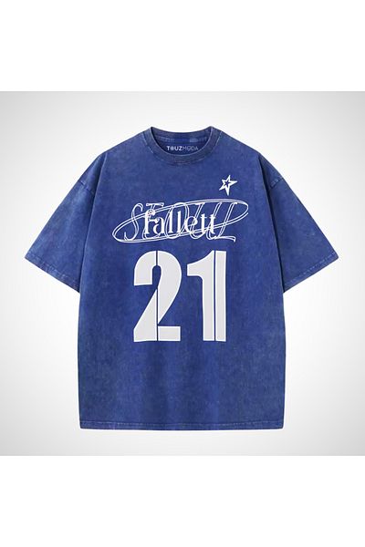 Touz Moda Tricou Vintage Oversize Stoul 21 lavabil