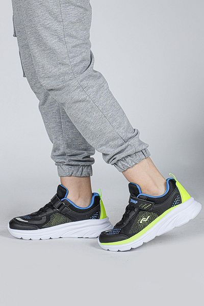 Jump 30008 Negru - Neon Verde unisex copii pantofi pantofi casual