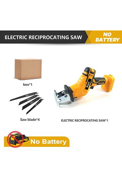 Choice No Battery Electric Goddess Cordless Power Tools Reciprocating Saw Multi-Functional Metal Garden Tre