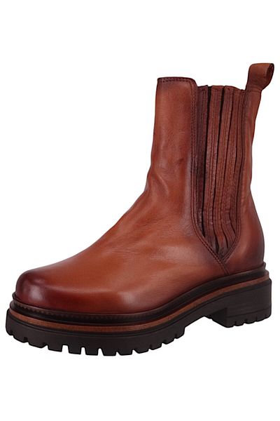 Mjus Damen Elegante Stiefelette Derek T60221-101 Braun 6078 Avana Leder