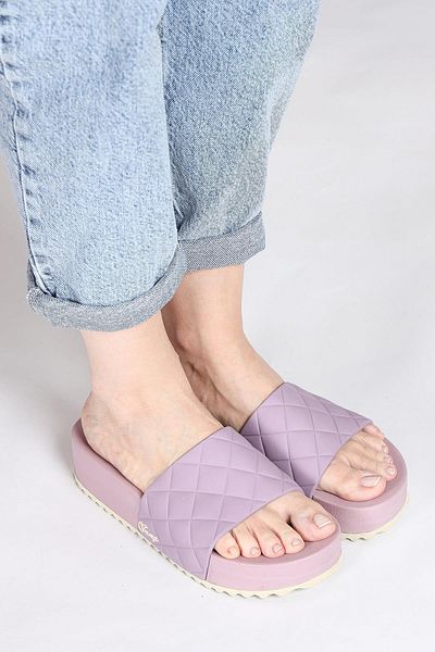 Jump 50001 Wedge Heeled Lilac Daily Women's Platform Slippers