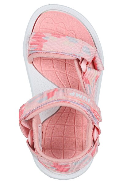 Jump 30066 Salmon Pink Girl's Velcro Daily Sandals