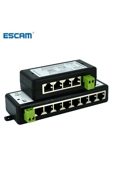 Choice 8 Ports New Arrival 4Ports 8 Ports POE Injector POE Splitter for CCTV Network POE Camera Power Over
