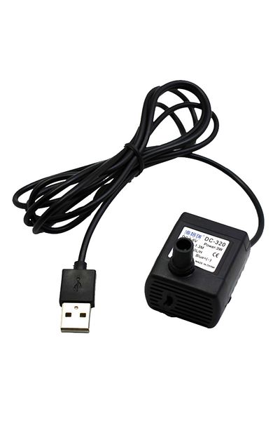 Choice 5v Usb Black Pet Water Fountain Pump Dispenser Drinking Fountain Replacement Accessories Dc 5v Usb 4