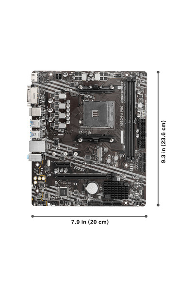 Choice اللوحات الأم MSI AMD A520M-A PRO تدعم اللوحة الأم Ryzen CPU R3 R5 R7 5000 & 3000 Series