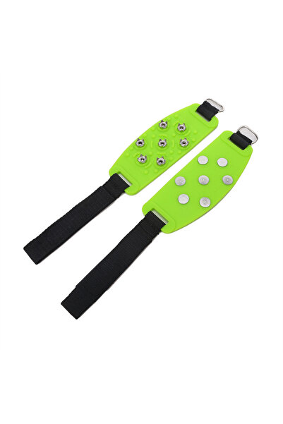 Choice حذاء أخضر نصف زوج من المسامير الشتوية، فيلكرو شتوي، مخلب جليدي، تسلق ا...