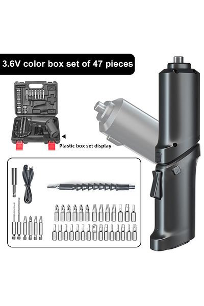 DIZAINLIFE Set B 3.6v Power Tools Household Maintenance Repair 500mAh Lithium Battery Mini Household Electric D