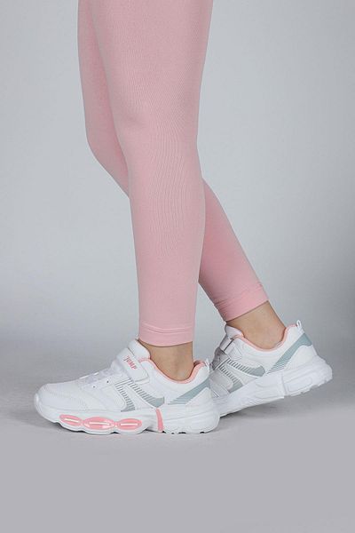 Jump 30037 White - Pink Girl's Sneaker Casual Sneakers
