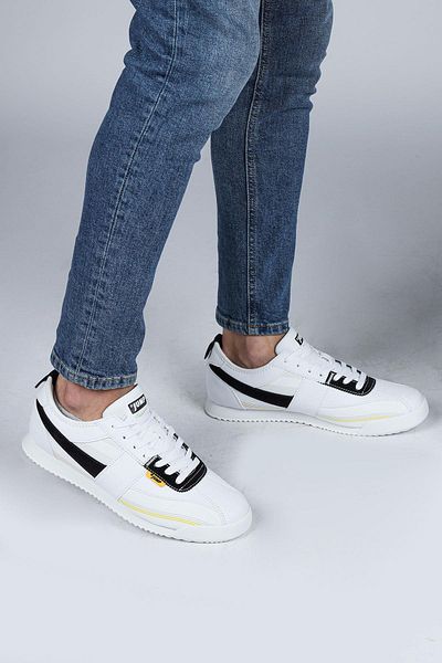 Jump 29072 Λευκό - Γκρι Ανδρικό Sneaker Casual Sneakers
