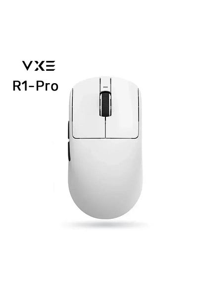 Choice ماوس لاسلكي Vxe-r1-pro من سلسلة Dragonfly R1 من Vxe R1، خفيف الوزن، طراز Paw3395 Nordic52840، 2 كيلو هرتز، ذكي