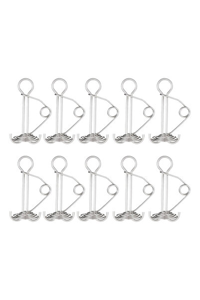 Choice كما هو موضح في عبوة من 10 أوتاد زنبركية حلزونية الشكل ومشابك حبل ومظلة...