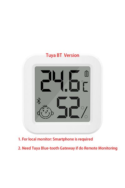Choice THB1 Newest Tuya Bluetooth Temperature Humidity Sensor LCD Thermometer Mini Smart Electric Hygromete