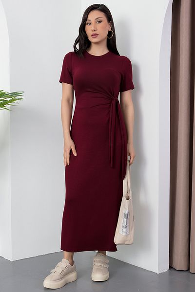 PULLIMM Rochie cu cravată laterală cu fante DKS1136-1