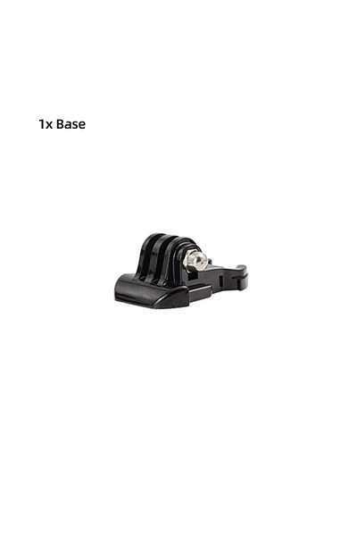 EXSKOF GRAY COLOR For GoPro Adapter Screw J Hook Adhesives Sticker Helmet Base Set for GoPro Hero 13 12 11