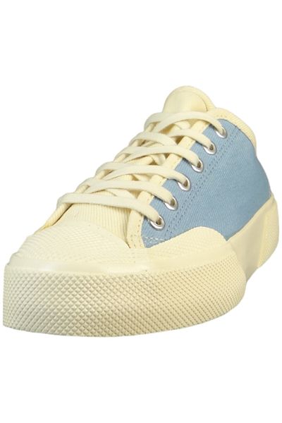 Superga Artifact 2432 S51285W – Low Sneaker Damen, Mehrfarbig A2O, Blau-Rosa Offwhite Leinen