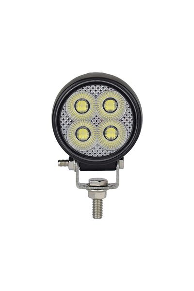 jaln7 20 وات 1 قطعة 2.5 بوصة LED مصابيح العمل المستديرة 3000 لومن 20 وات لمصابيح القوارب الأمامية والخلفية للشاحنات والجرار