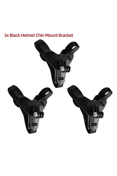EXSKOF Green Color For Gopro Motorcycle Helmet Bracket Chin Mount For Gopro Hero 13 12 11 10 Insta360 X4 X3