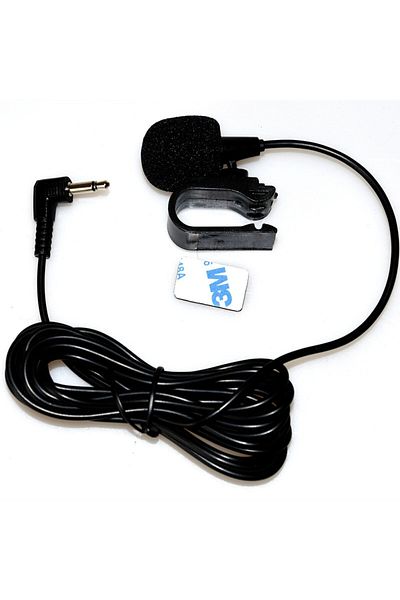 Choice Black Car Mounted Microphone Car Audio Microphone 3.5mm Clip Jack Plug Mic Stereo Mini Wired Externa