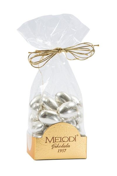 Melodi Çikolata Silver Colored Almond Candy 500 Gr - Treat Chocolate