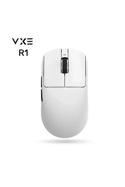 Choice ماوس لاسلكي Vxe-r1 من سلسلة Dragonfly R1 من Vxe R1 خفيف الوزن، طراز Paw3395 Nordic52840، سرعة 2 كيلوهرتز، ذكي