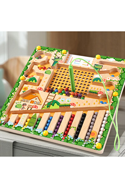 Choice1 ألعاب فرز مغناطيسية على لوحة المتاهة، ألعاب ألغاز مونتيسوري، لوحة الم...