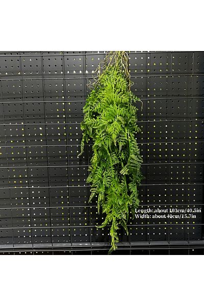 Choice Ivy Yangchijue 1pc Artificial Hanging Green Plants Fake Rattan Wall Hanging Plastic Vine For Home Ga