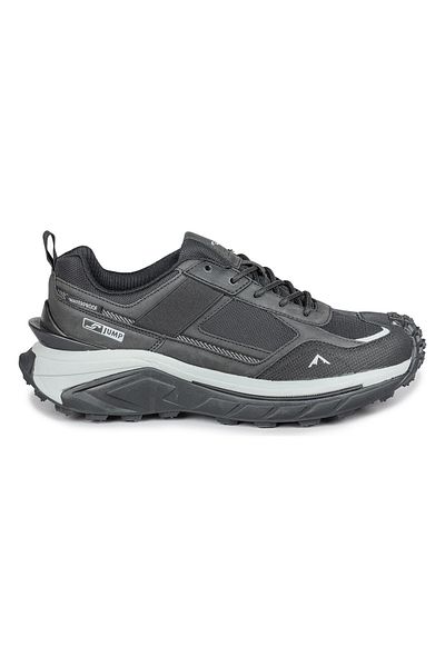 Jump 31194 Pantofi de sport în aer liber pentru bărbați, negri, impermeabili