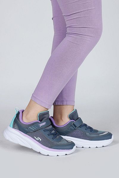 Jump 30008 Albastru bleumarin - Tenis pentru fete mov. Tenisi casual