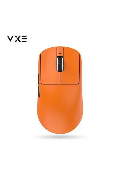 Choice ماوس لاسلكي R1-pro-max-orange Vxe Dragonfly R1 Series R1 خفيف الوزن R1 Se Paw3395 Nordic52840 2khz