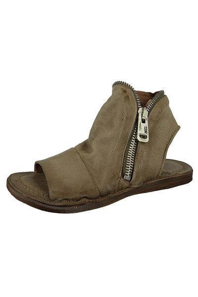 A.S.98 Damen Sandalen Ramos 534095-0101 Grau 6868 Carton Leder