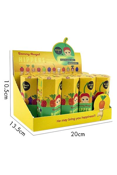 Choice Random 12pcs 12pcs With Blind Box Sonny Angel Harvest Series Fruit And Vegetable Anime Figures Ornam