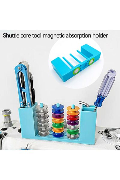 Choice 1pcs Multi-functional shuttle core frame, strong magnetic adsorption core frame, can receive sewing