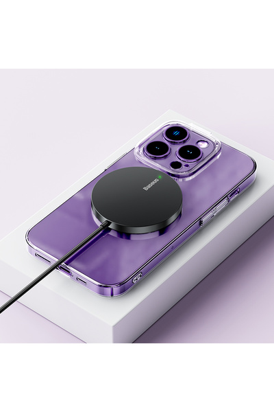 Baseus Gen 3 Black 15W Magnetic Wireless Chargers for iPhone 15 Qi Wireless Charger Fast Charging Pa