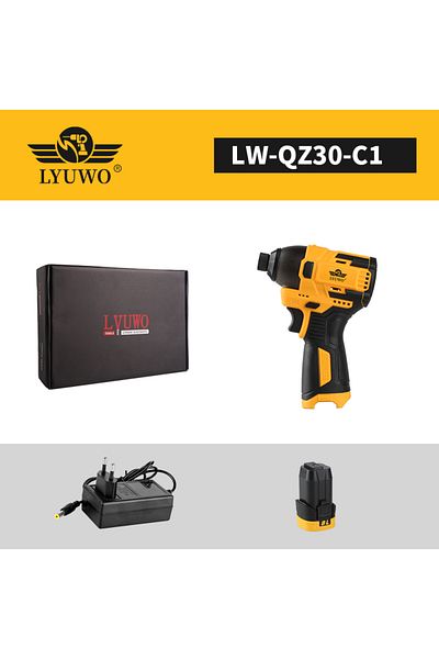Choice EU LW-QZ30-C1 LYUWO 16V Electric Drill Driver 100N. m Impact Wireless Drill Bit Household Multifunct