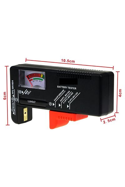 Choice 1pcs AA/AAA/C/D/9V/1.5V batteries Universal Button Cell Battery Colour Coded Meter Indicate Volt Tes