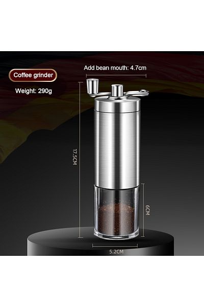 Choice Stainless Steel Manual Coffee Grinder High Quality Hand Coffee Mill With Ceramic Grinding Core Adjus