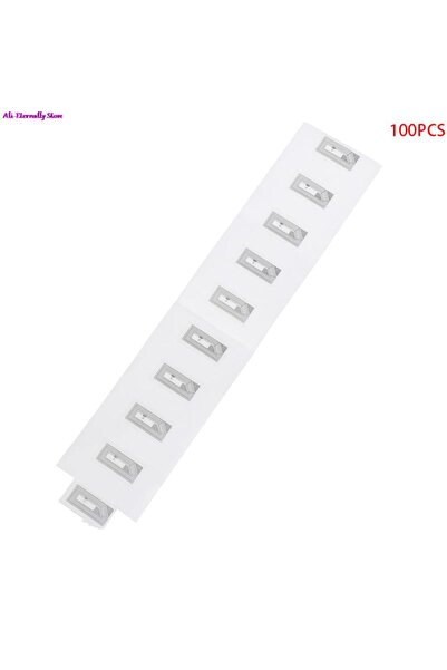 Choice 100 قطعة 100 قطعة من ملصقات NFC Ntag213 المبللة 2*1 سم 13.56 ميجا هرتز...