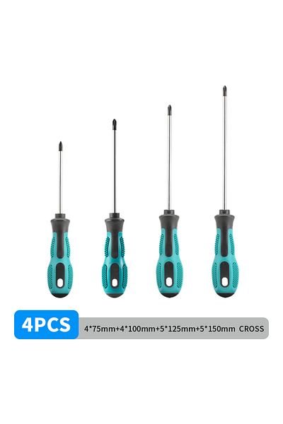 Choice Cross Set 4pcs Multipurpose Handle Screwdrivers Set Electrician Insulated Security Repair Hand Tools
